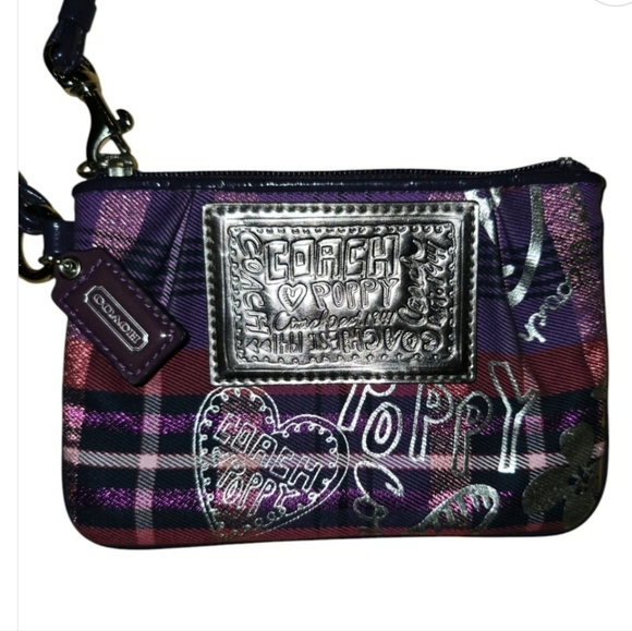 Coach Poppy Wristlet Wallet Hangtag COA - Picture 1 of 8